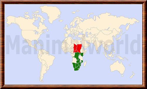 Ceratotherium simum repartition