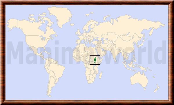 Giraffa camelopardalis camelopardalis repartition