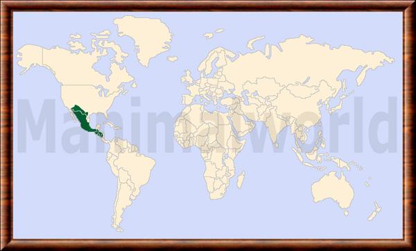 Mephitis macroura distribution