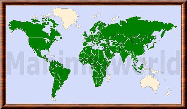 Mustelidae distribution