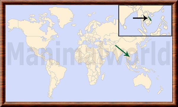 Nesolagus timminsi distribution